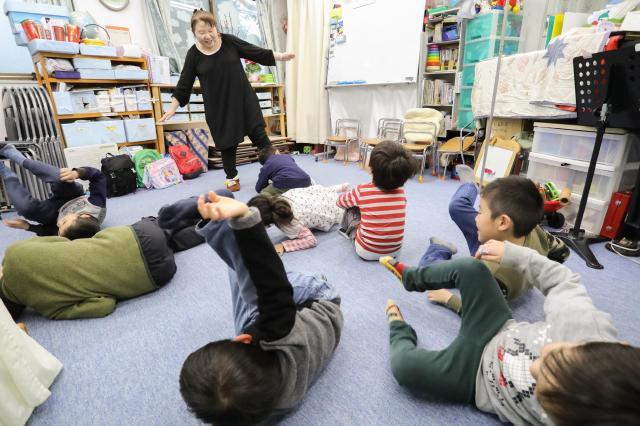 プレイの生徒たち